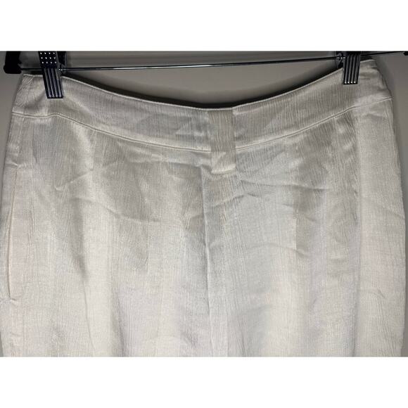 RTA Ivory Matching Bustier & High Waist Pant Set Size 8 NWT - Picture 7 of 8